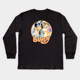 Bluey Kids Long Sleeve T-Shirt